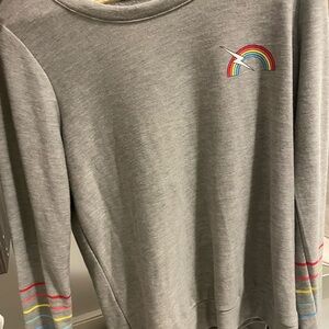 Chaser rainbow bolt sweatshirt